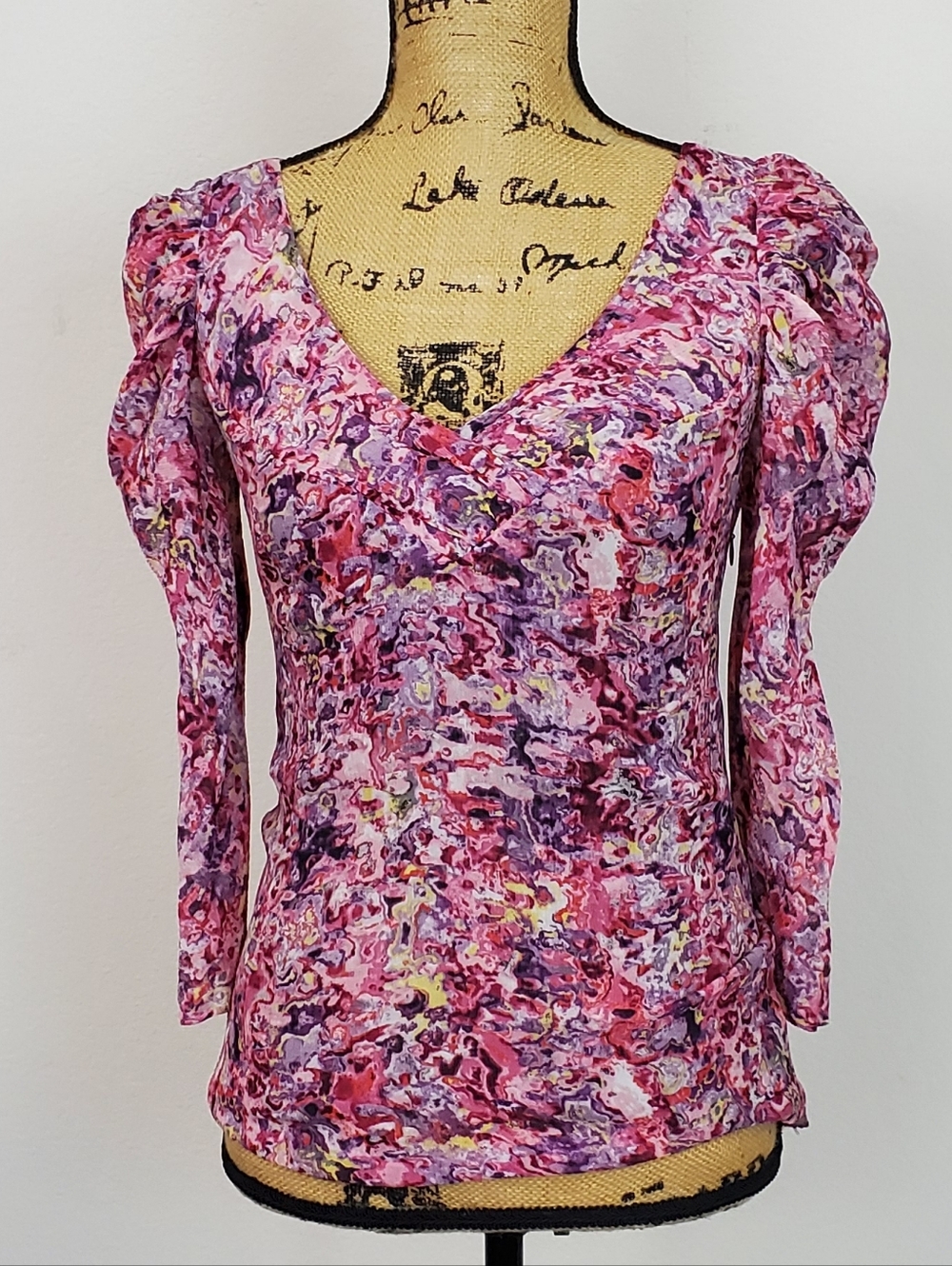 Leifsdottir Silk Blouse Sz 2
